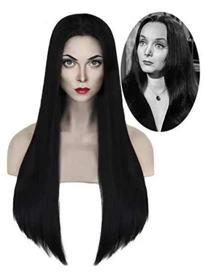 Morticia Addams Wig